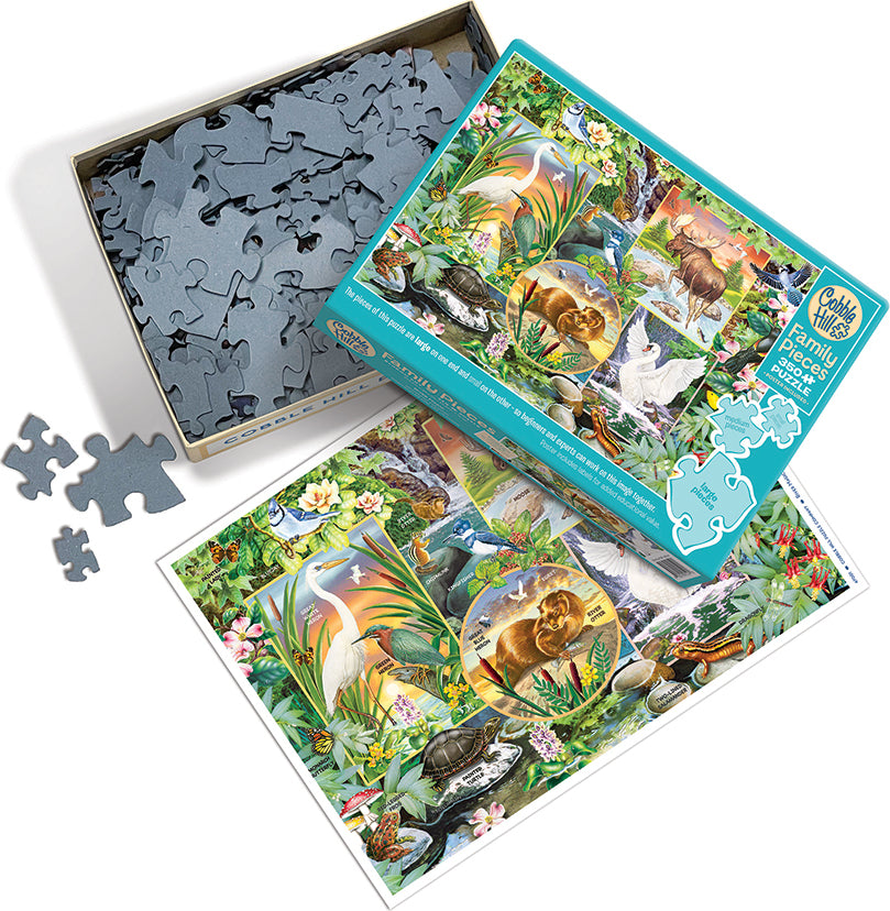 River Magic - family puzzle (350 pc)