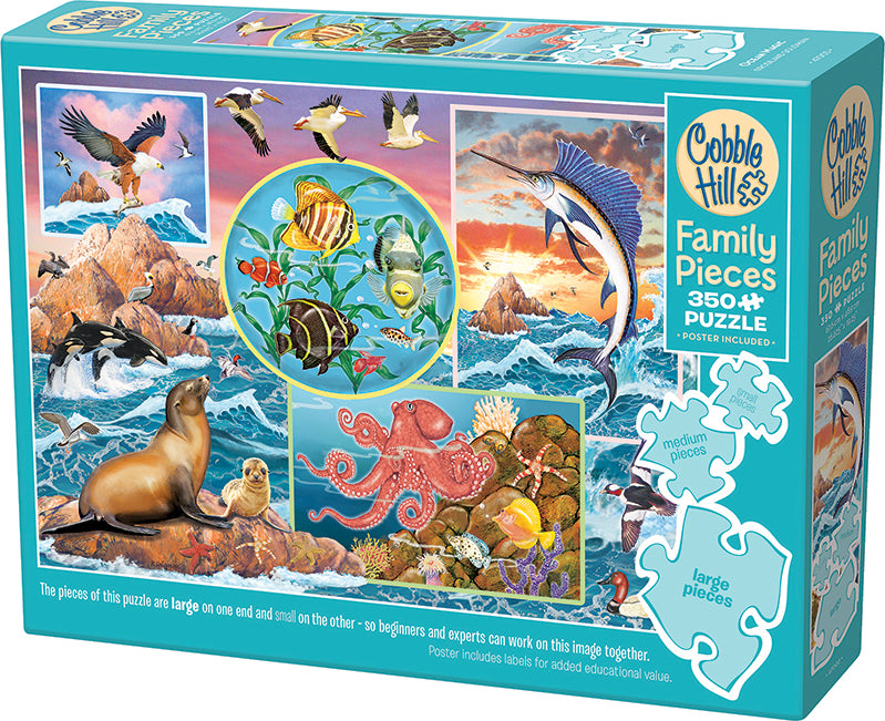 Ocean Magic - family puzzle (350 pc)