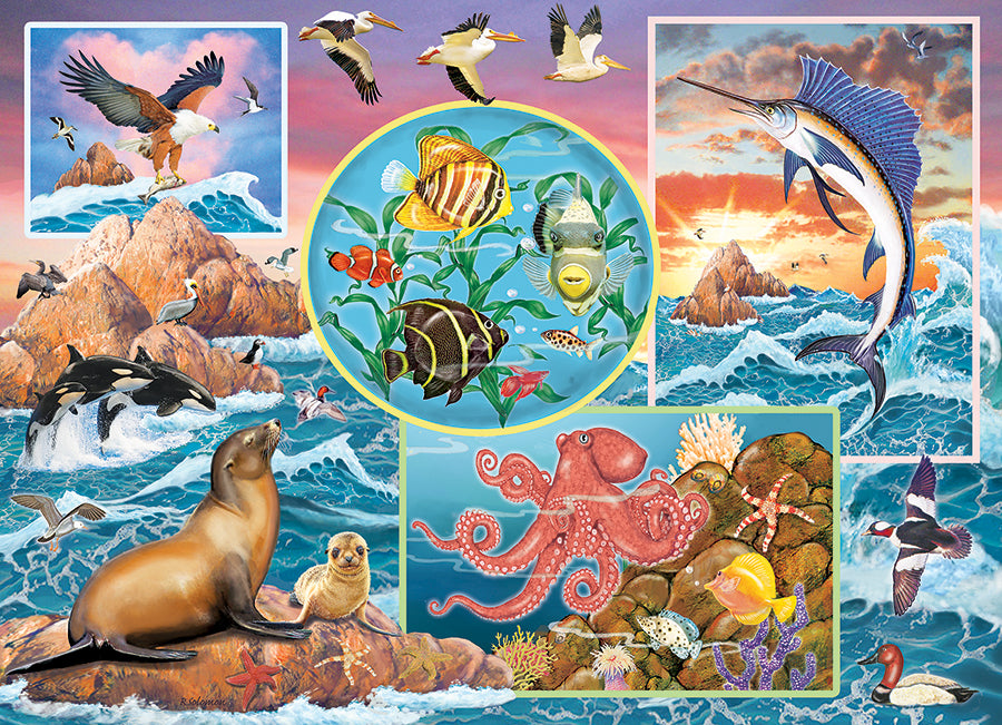 Ocean Magic - family puzzle (350 pc)
