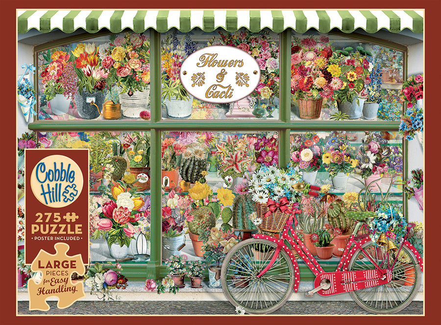 Flowers and Cacti Shop puzzle (275 pc)