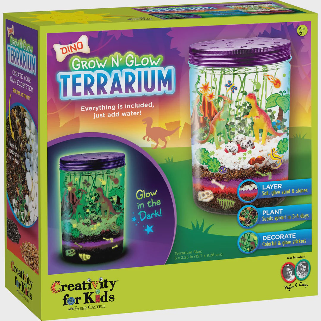 Grow N Glow Dino Terrarium