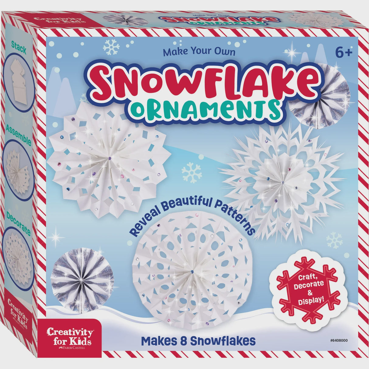 Make Your Own Snowflake Ornament