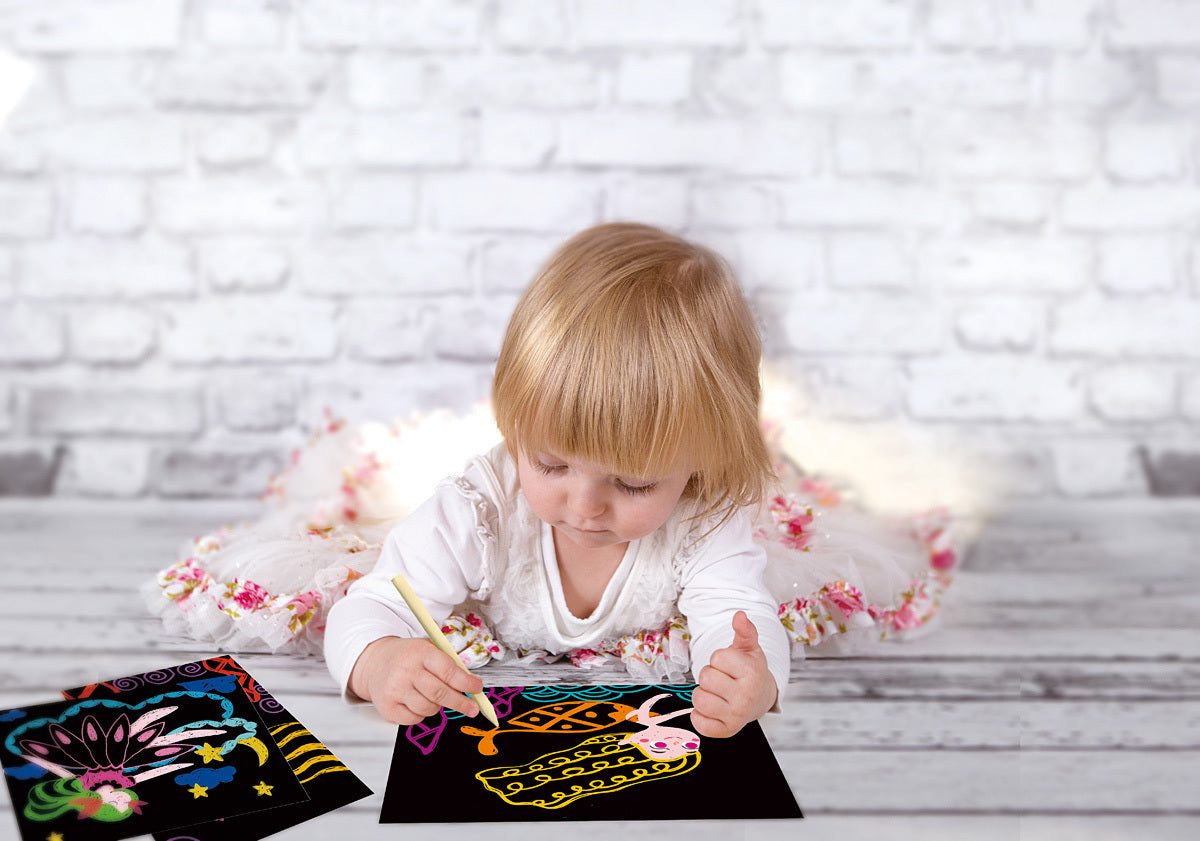 Scratch Art - Little Mermaid