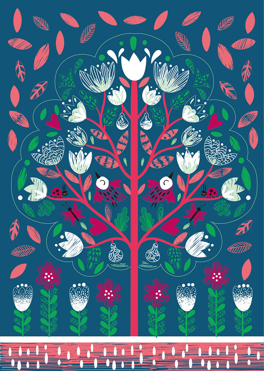 Scratch Art Book A4 - Secret Garden