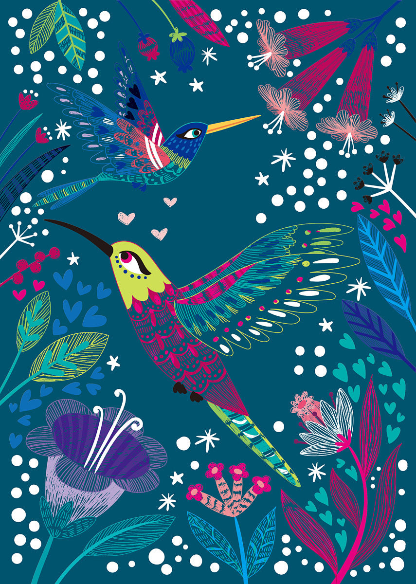 Scratch Art Book A4 - Secret Garden