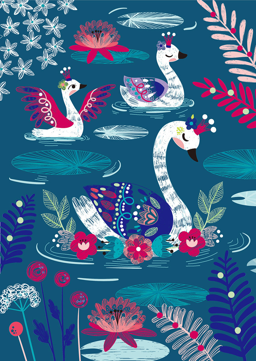 Scratch Art Book A4 - Secret Garden