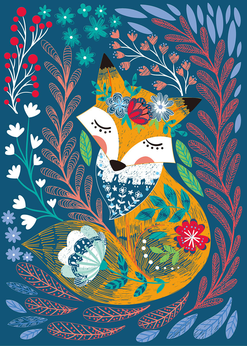 Scratch Art Book A4 - Secret Garden