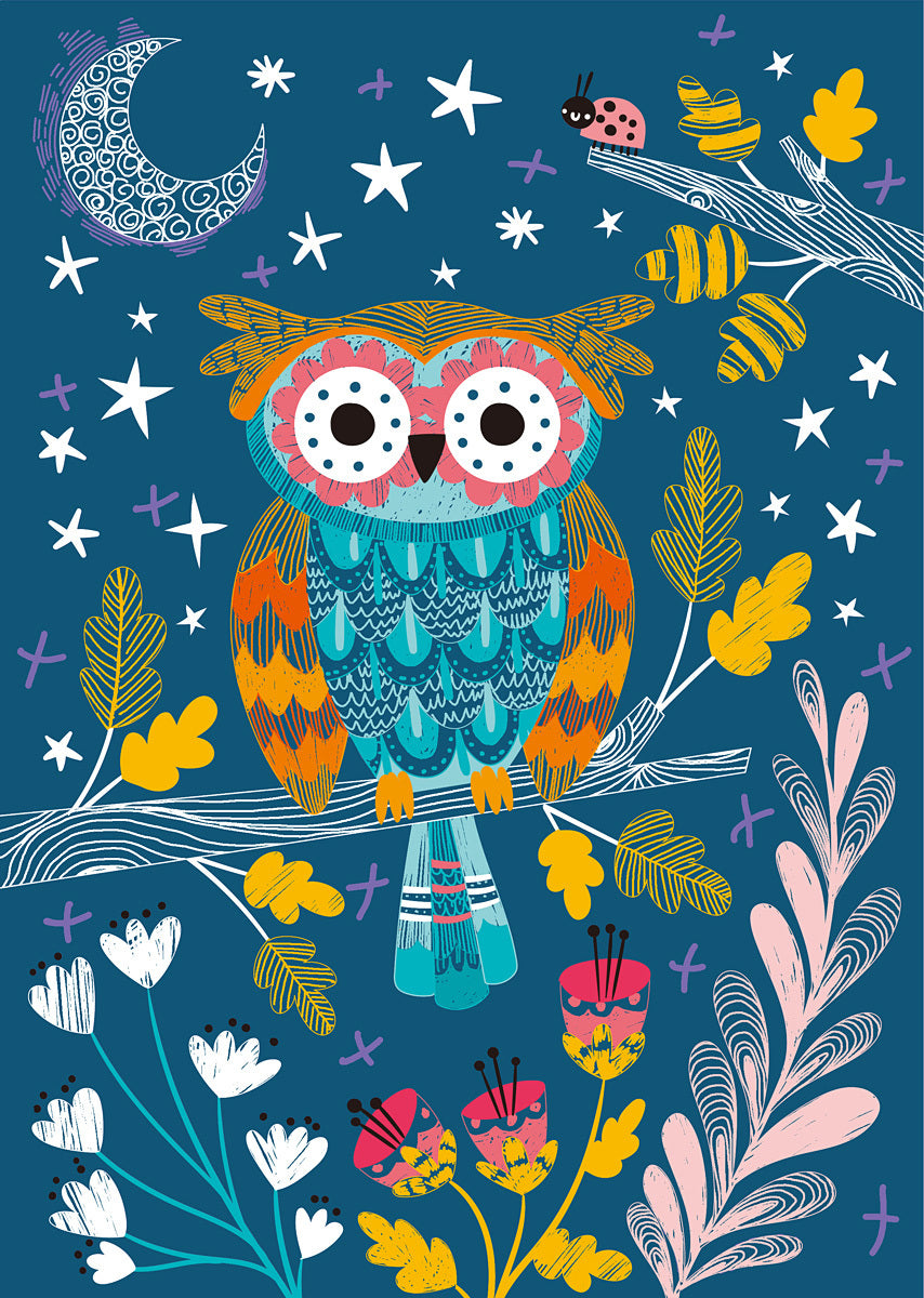 Scratch Art Book A4 - Secret Garden