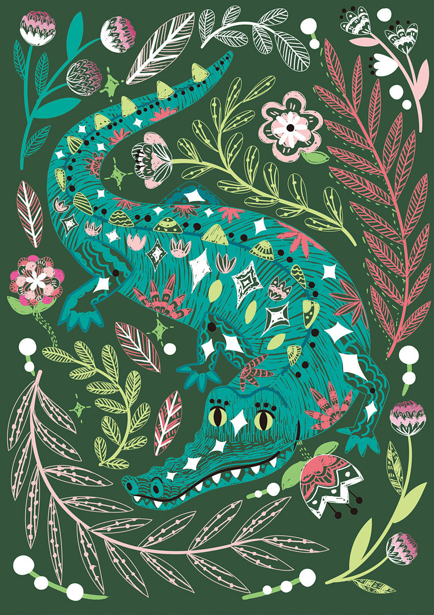 Scratch Art Book A4 - Magical Animals