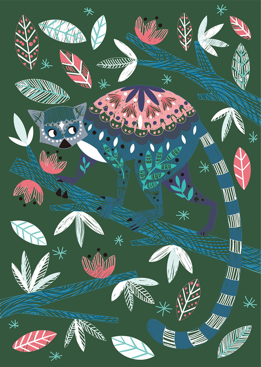 Scratch Art Book A4 - Magical Animals