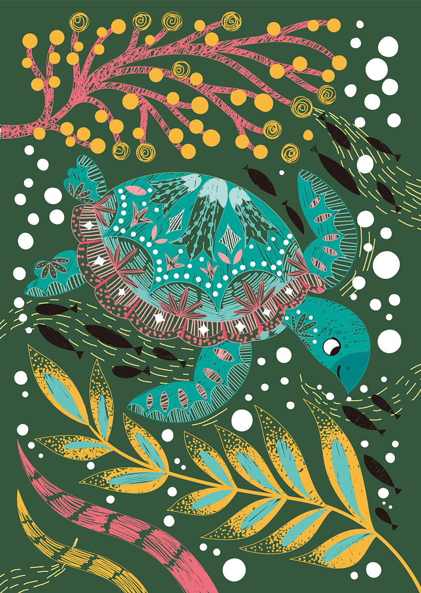 Scratch Art Book A4 - Magical Animals