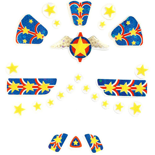 Face Stickers Super Hero