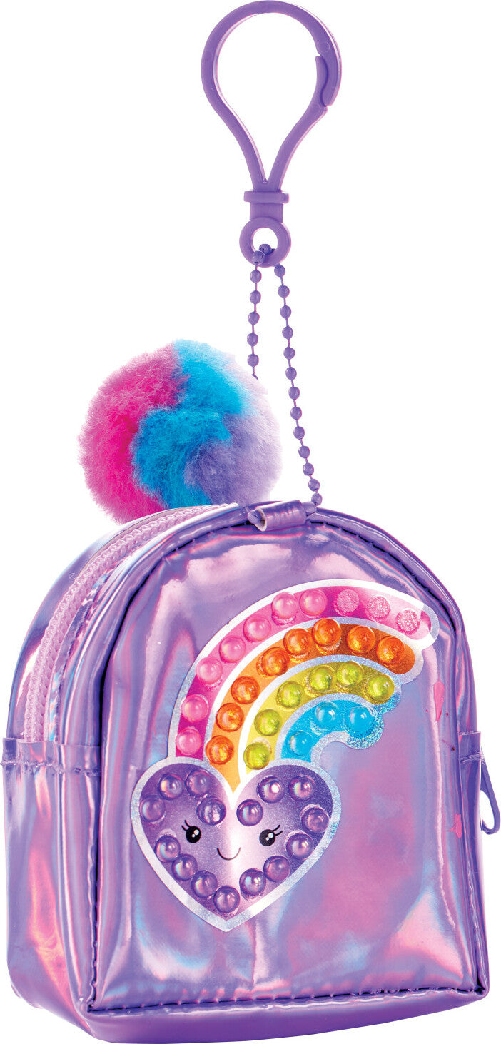 Bubble Gems Backpack Keychains