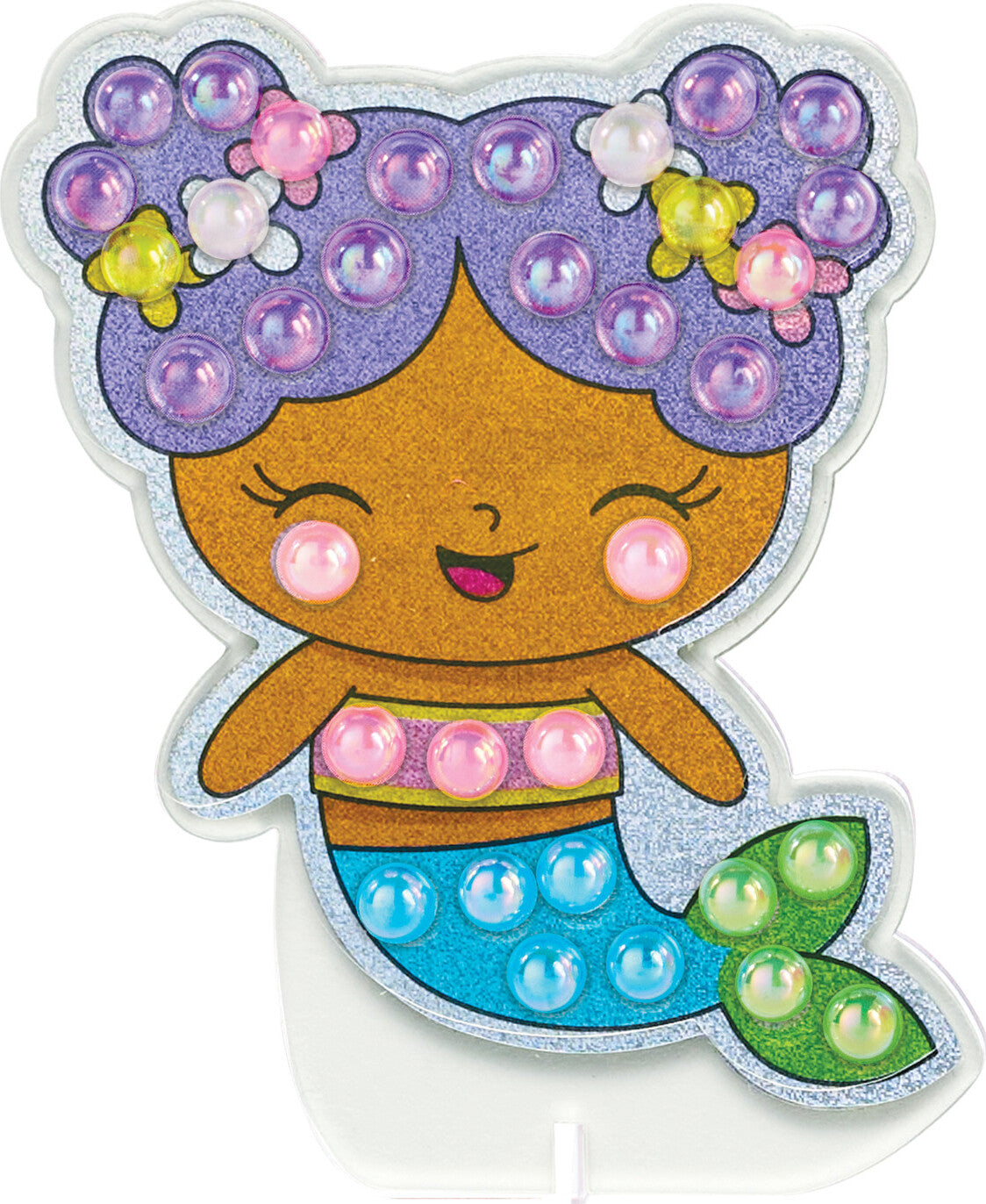 Bubble Gems Backpack Keychains