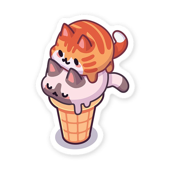 Sticker You Ice Cream Kitty