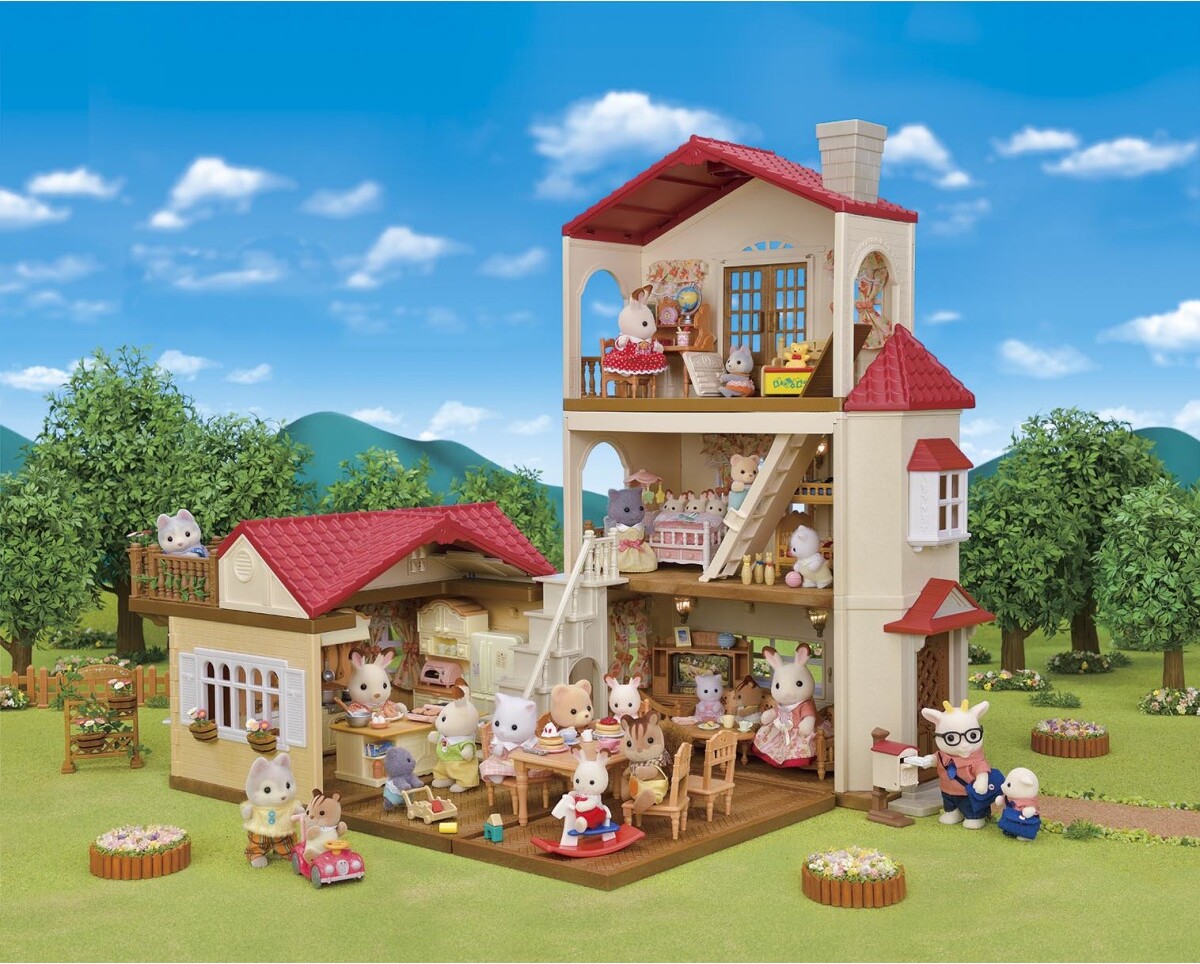 Calico Critters - Red Roof Country Home Gift Set