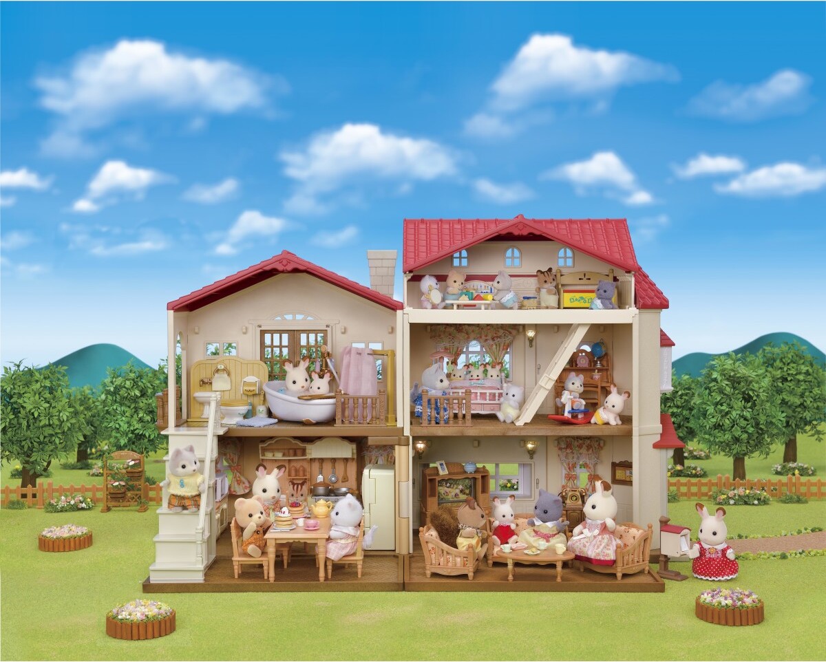 Calico Critters - Red Roof Country Home Gift Set
