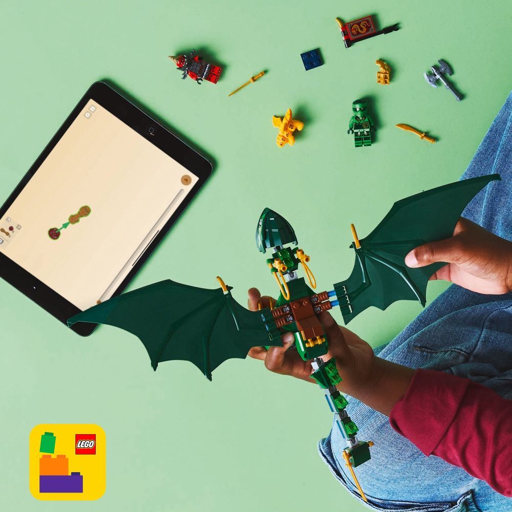 LEGO Ninjago: Lloyd's Green Forest Dragon