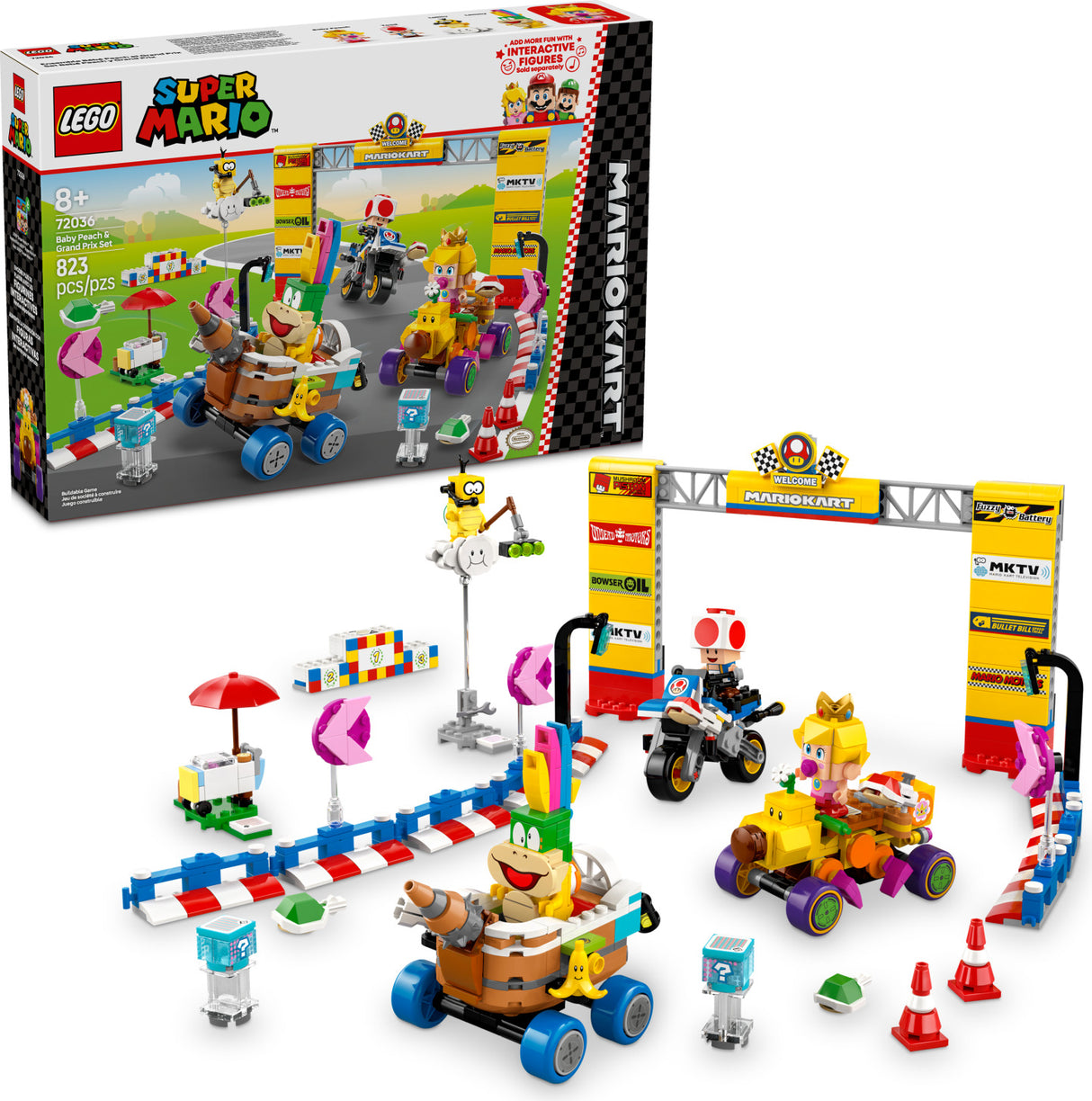 LEGO Super Mario: Mario Kart™ – Baby Peach & Grand Prix Set