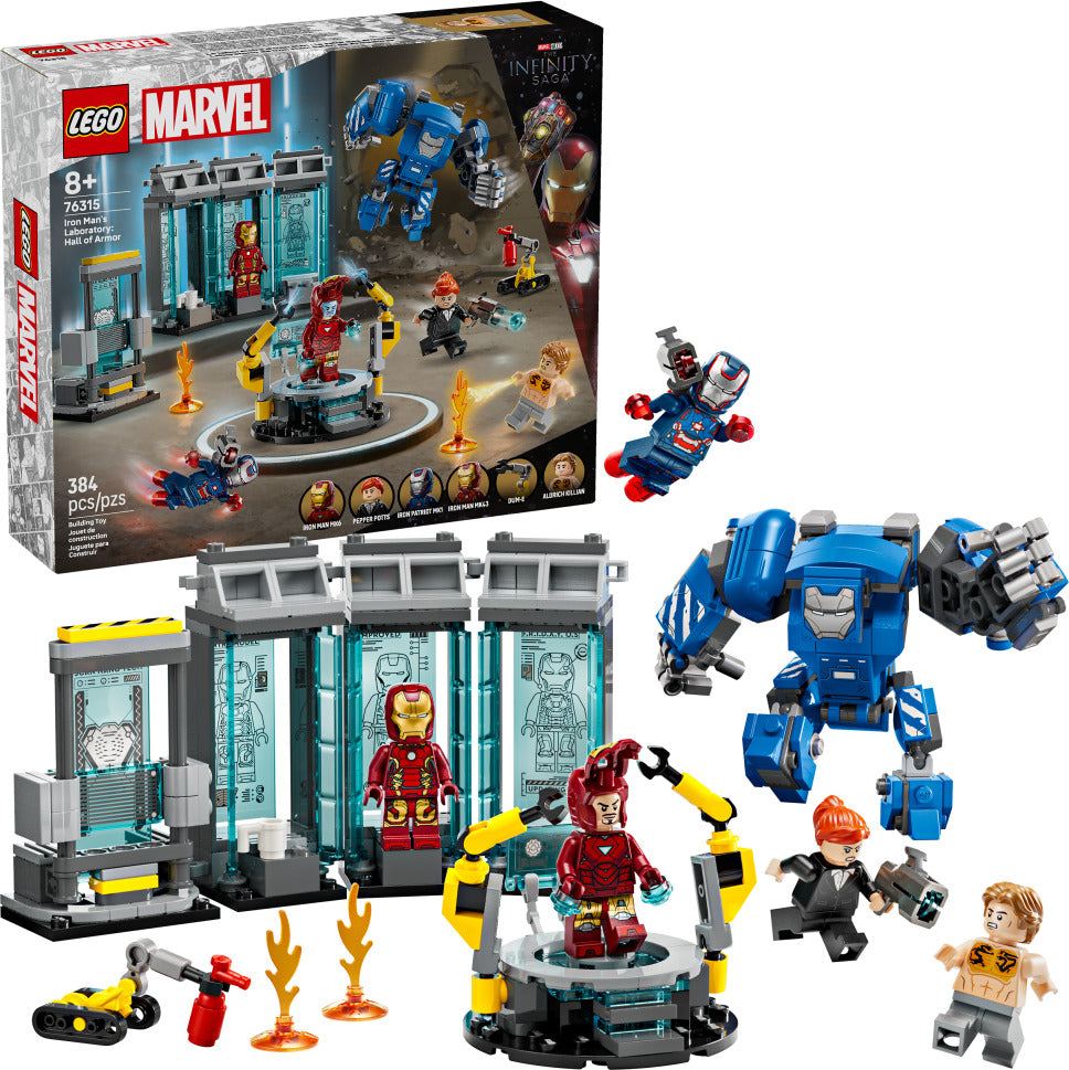 LEGO Super Heroes Marvel: Iron Man's Laboratory: Hall of Armor