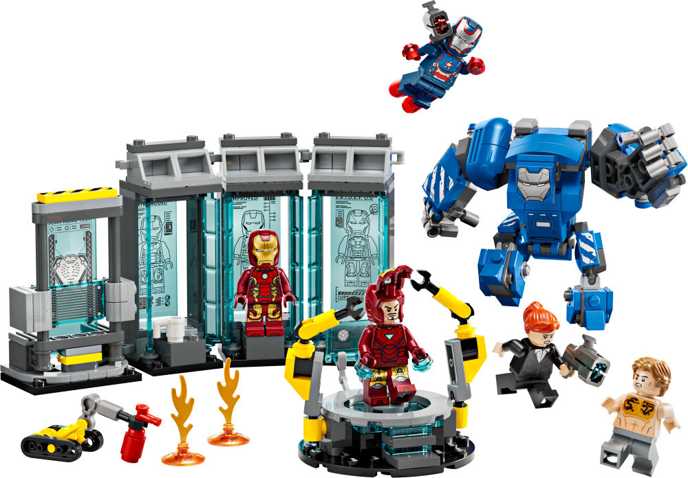 LEGO Super Heroes Marvel: Iron Man's Laboratory: Hall of Armor