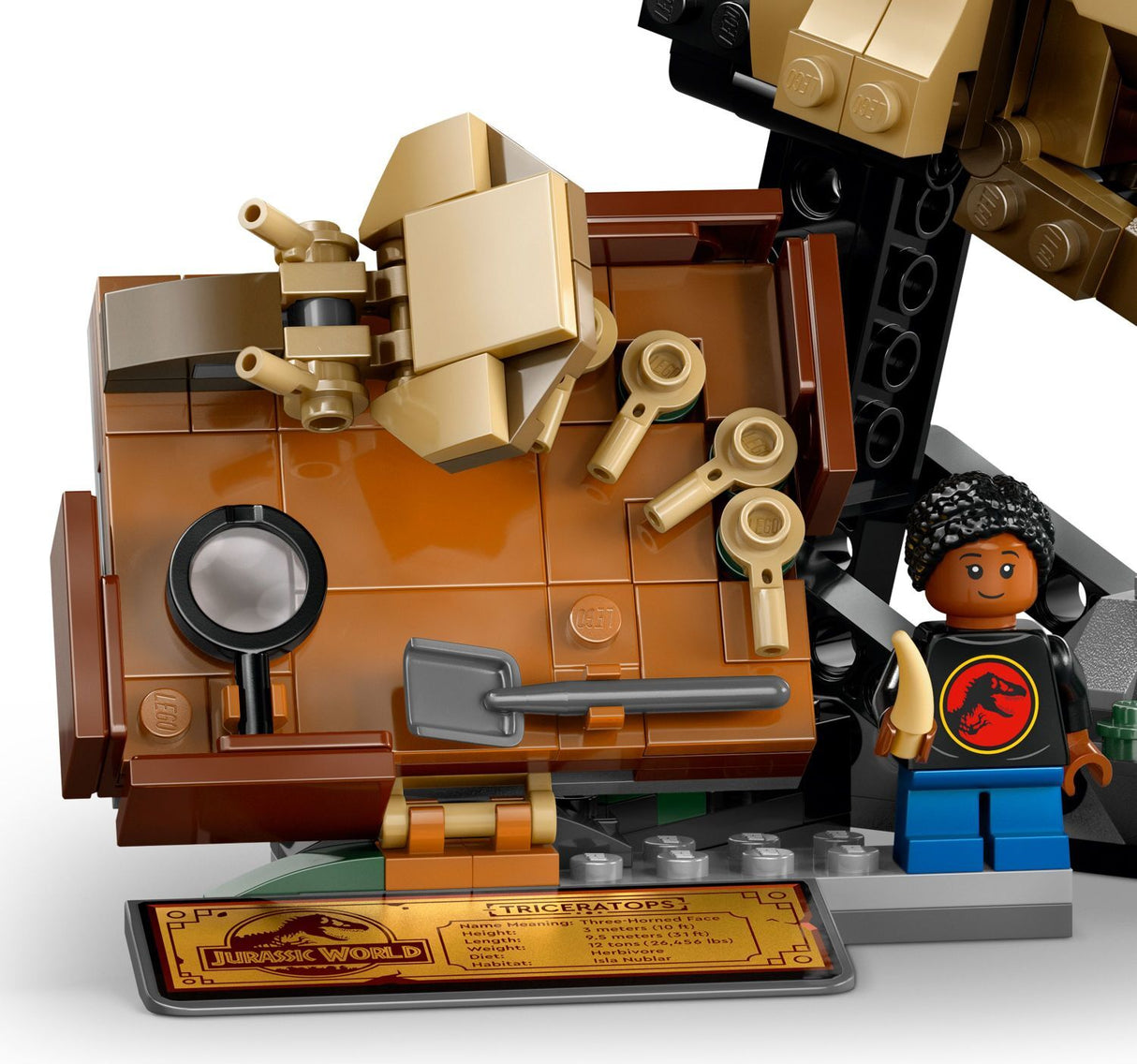 LEGO Jurassic World: Dinosaur Fossils: Triceratops Skull