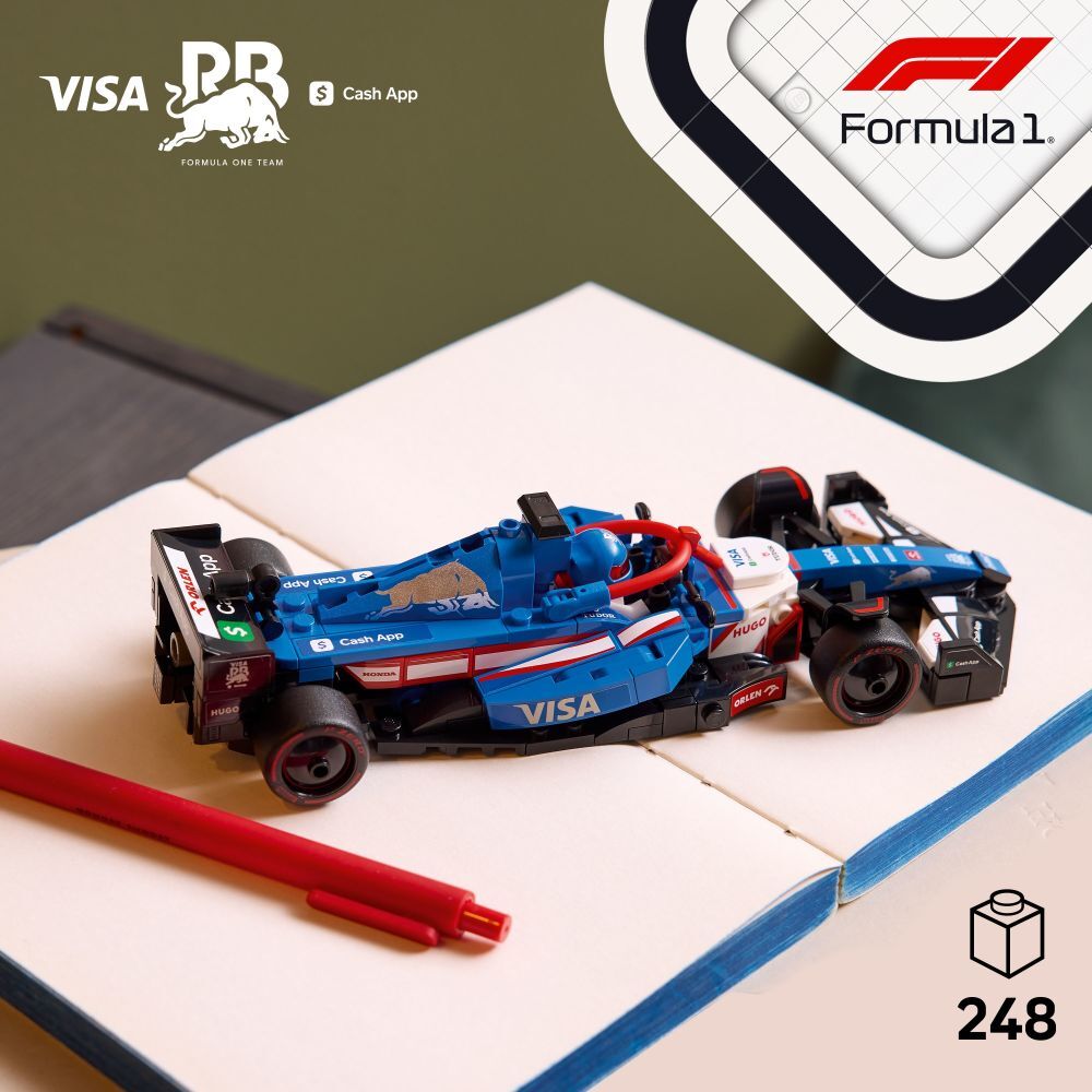 LEGO Speed Champions: Visa Cash App RB VCARB 01 F1® Race Car