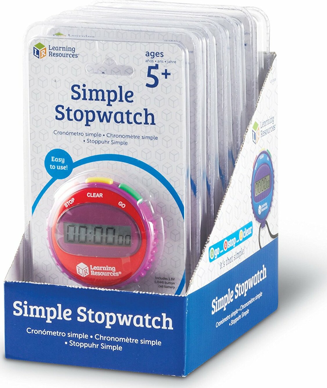 Simple Stopwatch Set of 6