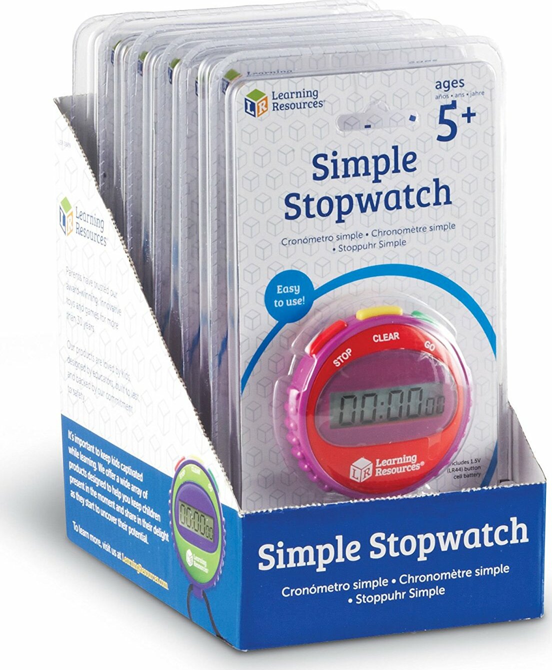 Simple Stopwatch Set of 6