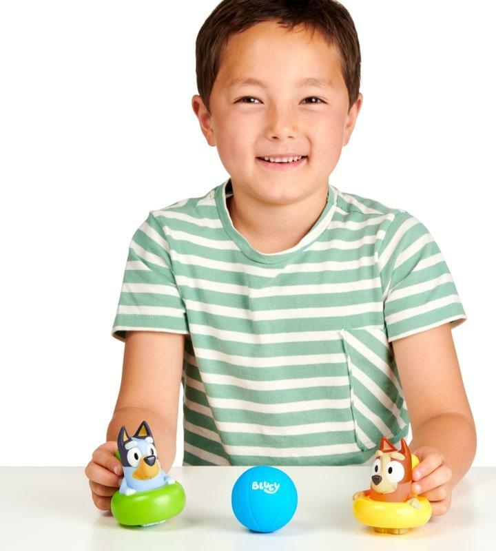 Bluey Bath Squirters 3 Pack – Series 4