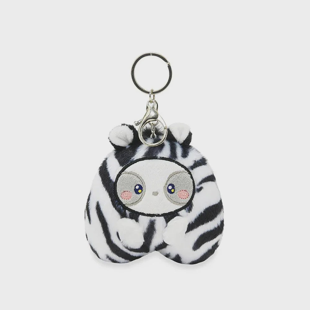 Anirollz- Miniz Pandaroll Zebra Plush