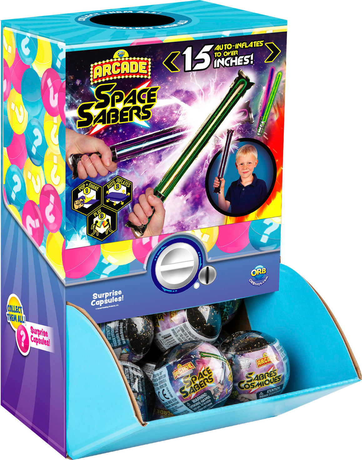 ORB Arcade Capsules Space Sabers