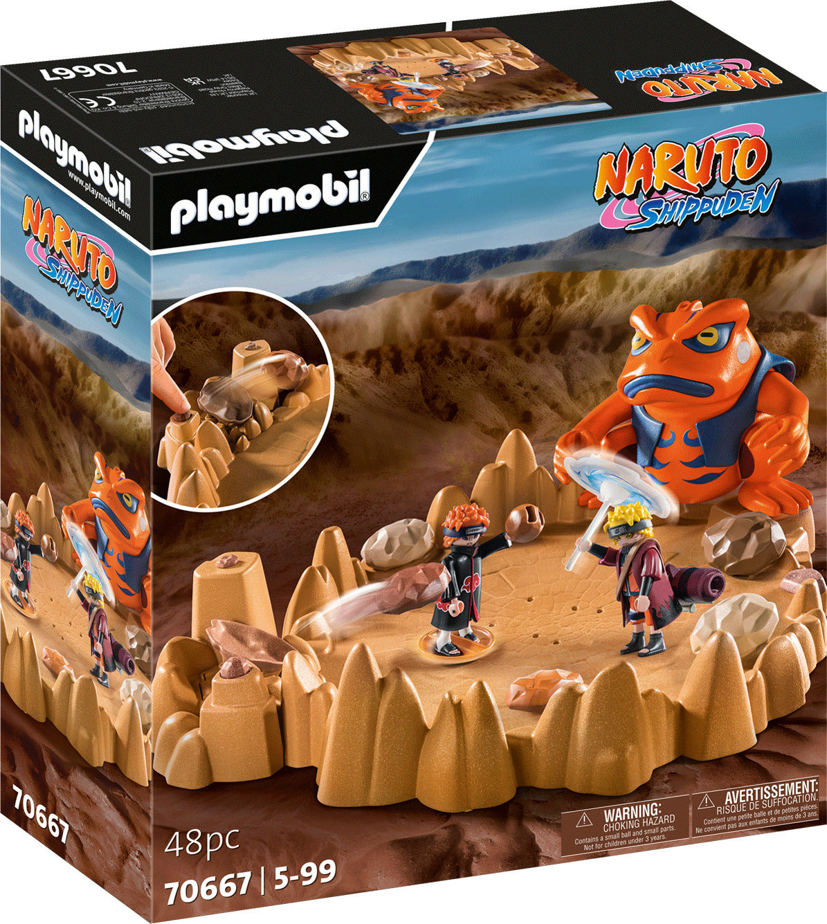 Playmobil Naruto vs. Pain
