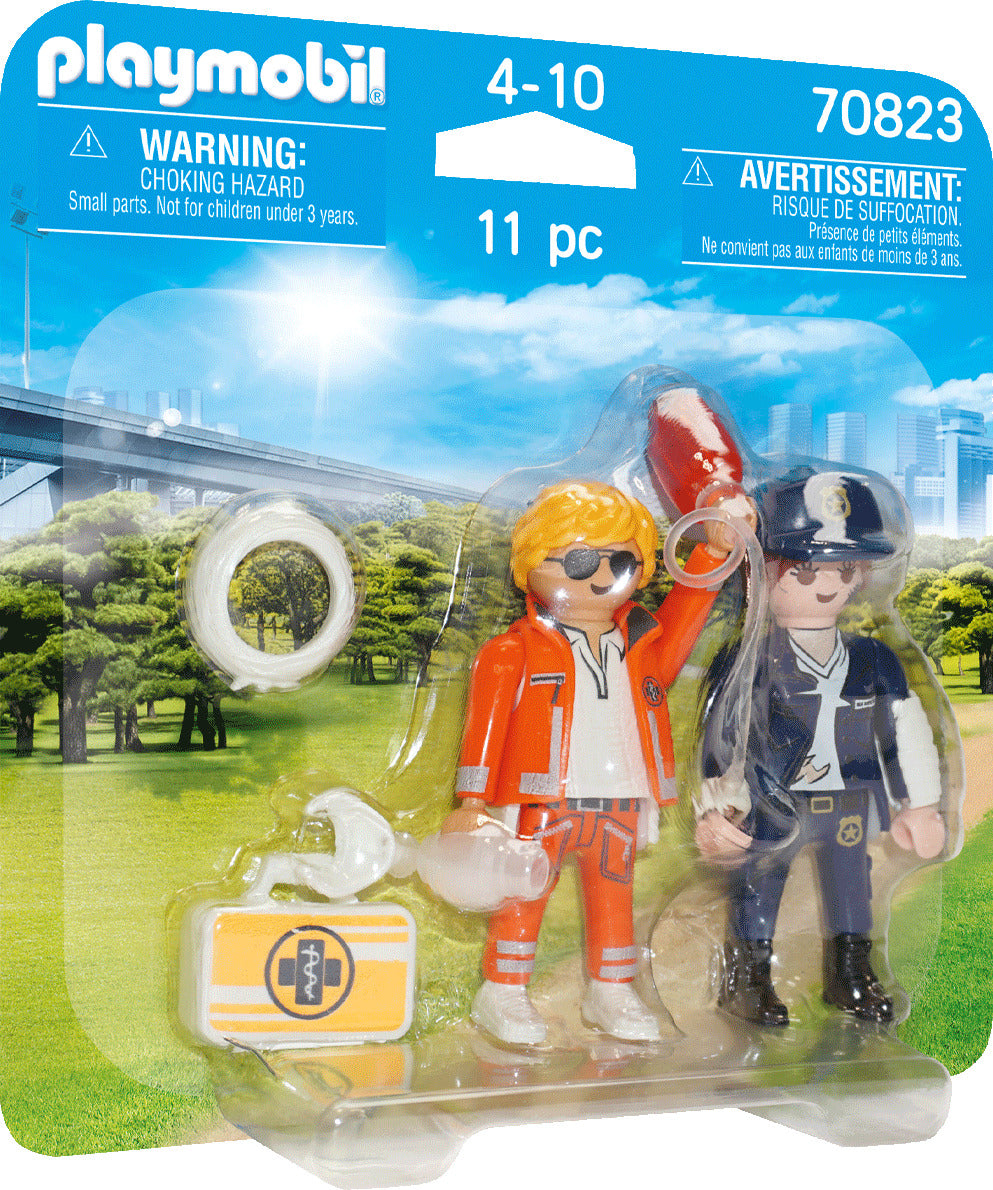 Playmobil DuoPack Doctor and Police Officer