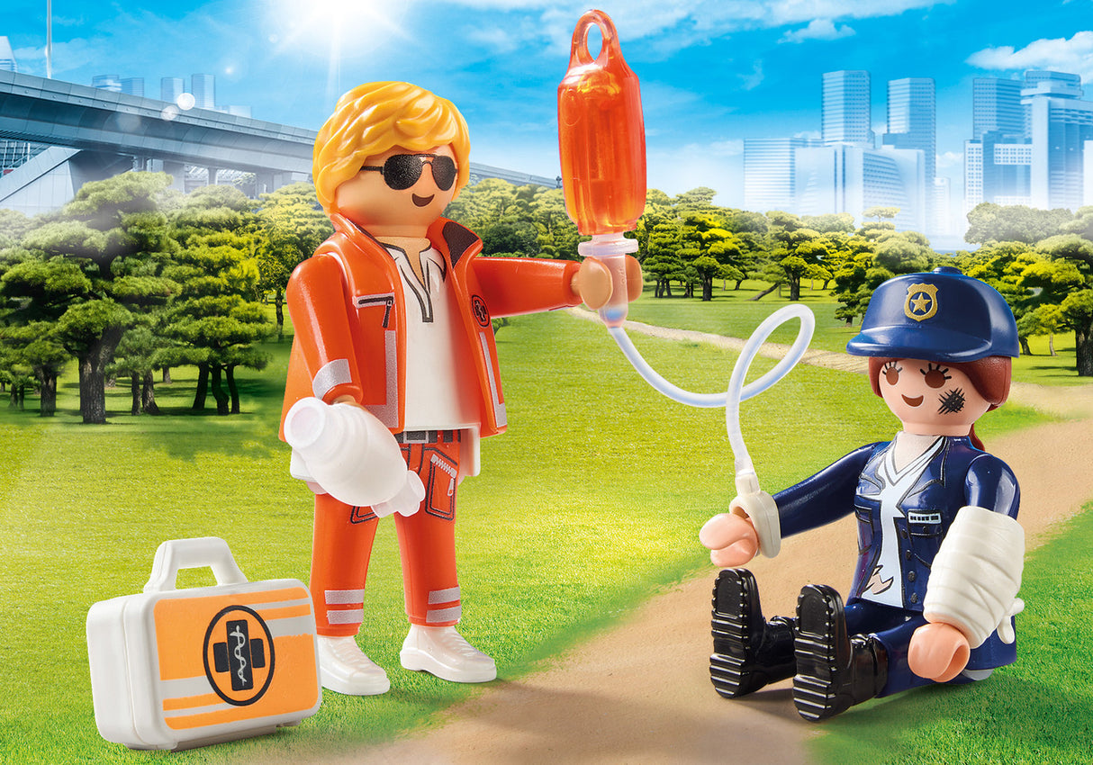 Playmobil DuoPack Doctor and Police Officer