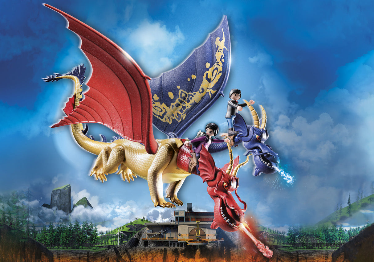 Playmobil Dragons: The Nine Realms - Wu & Wei with Jun