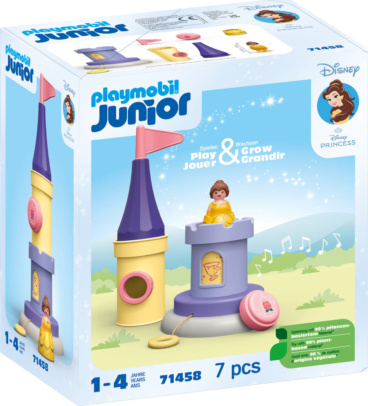 Playmobil Junior & Disney: Belle's Play Tower with Sound