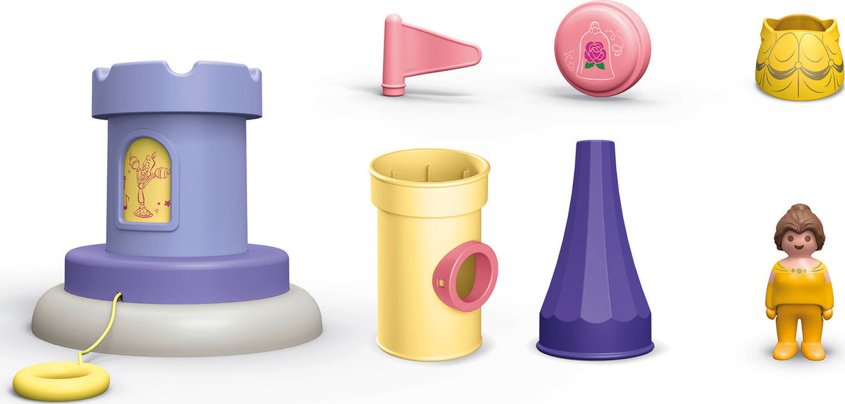 Playmobil Junior & Disney: Belle's Play Tower with Sound