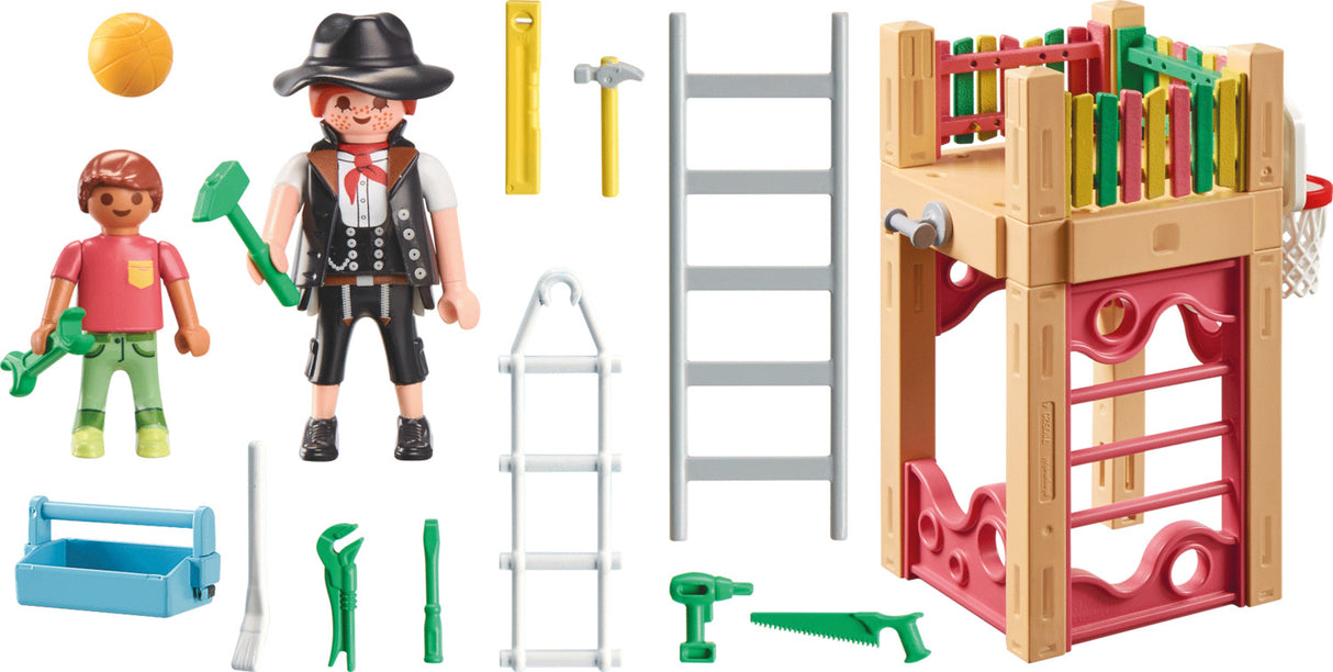 Playmobil Carpenter on tour / TINY HOUSE