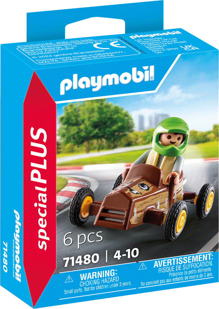 Playmobil Child with Go-Kart