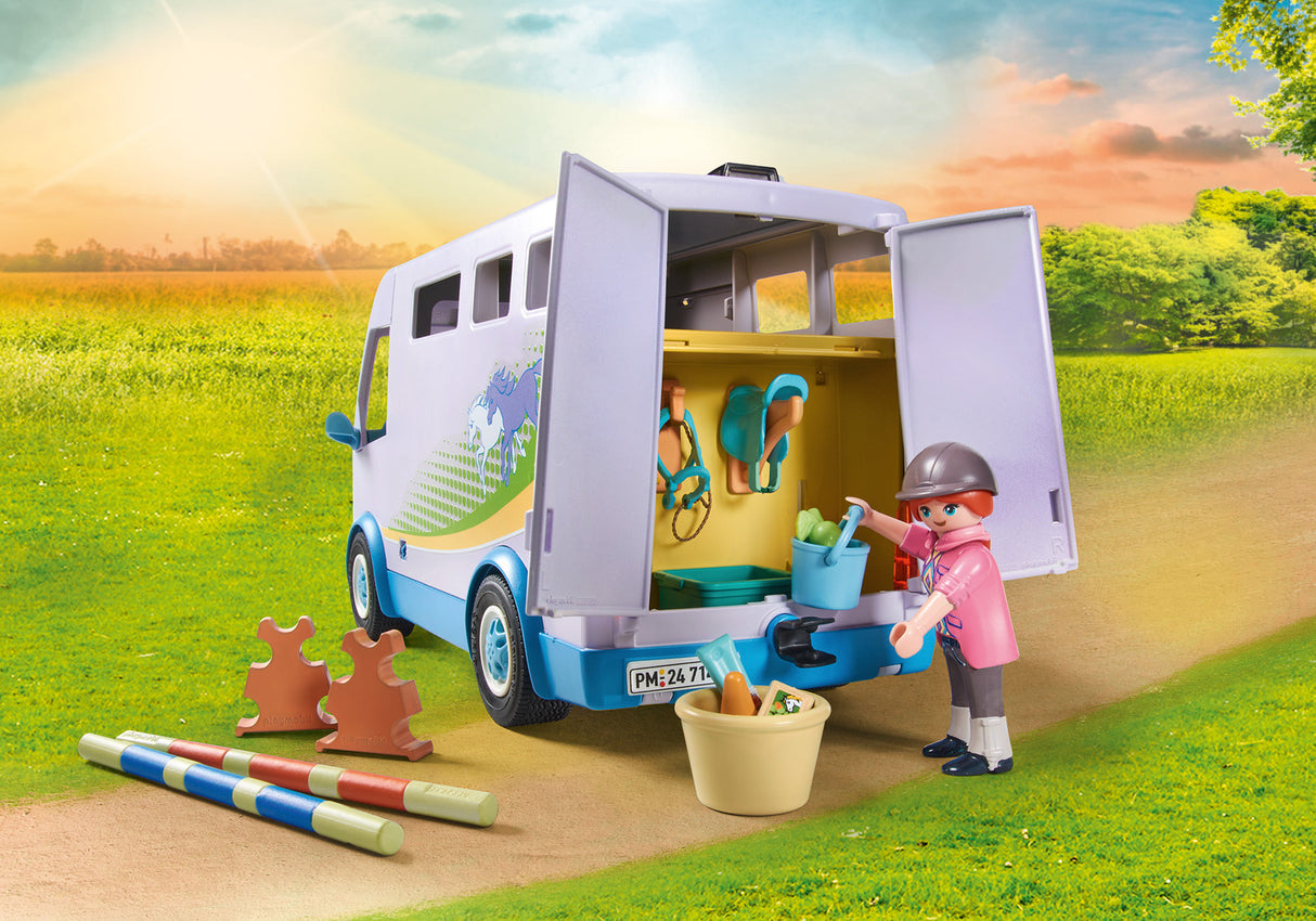 Playmobil Mobile horse riding school