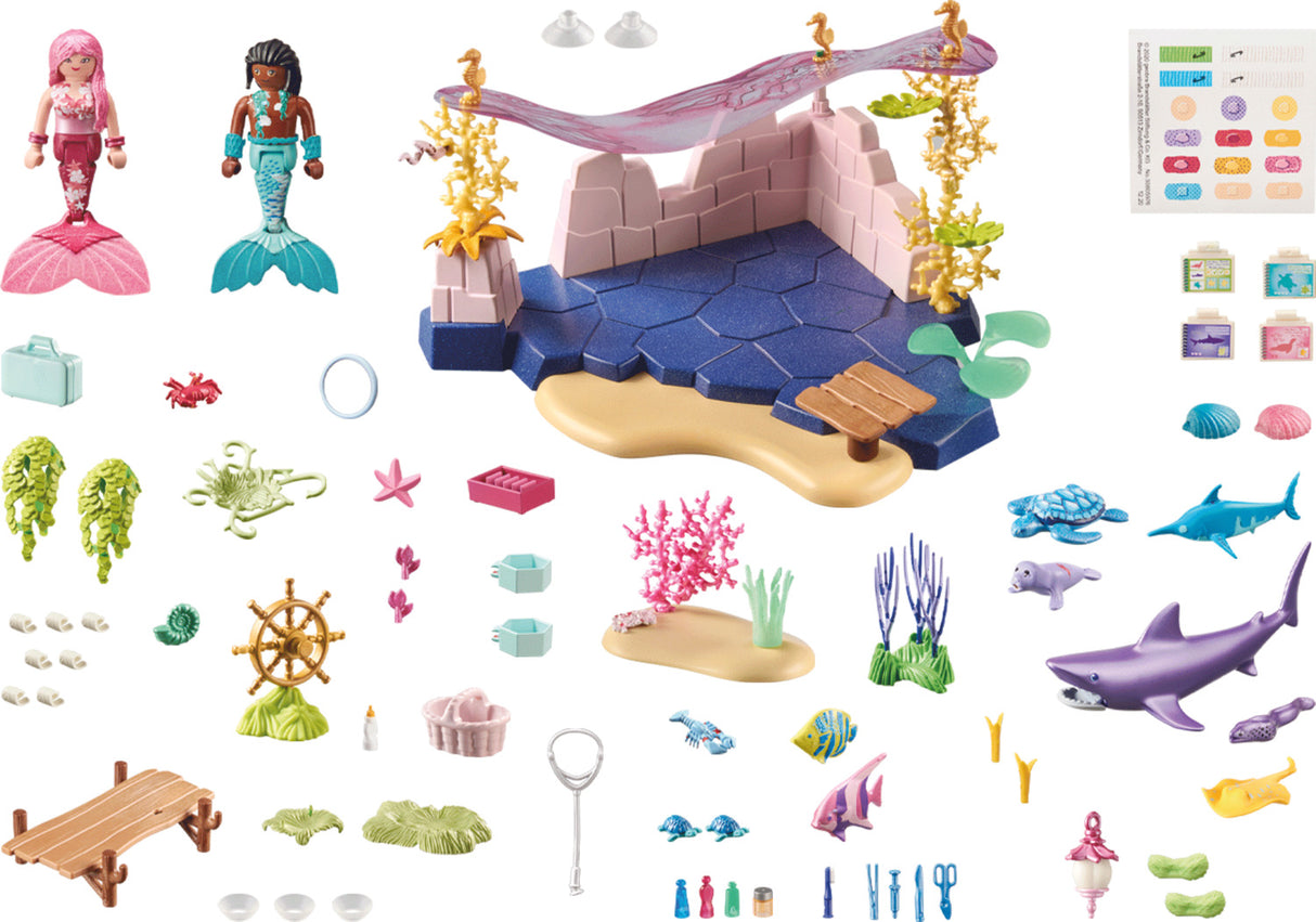 Playmobil Mermaid Animal Care