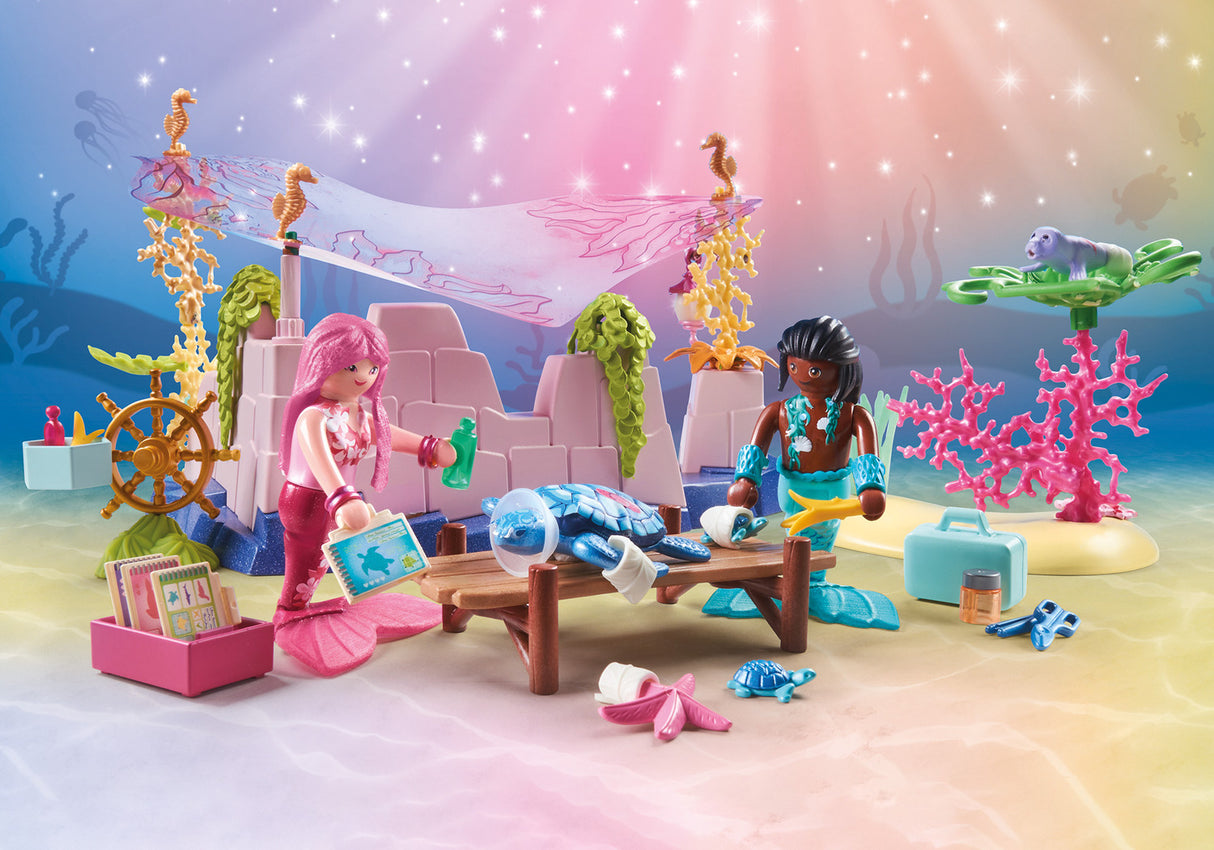 Playmobil Mermaid Animal Care