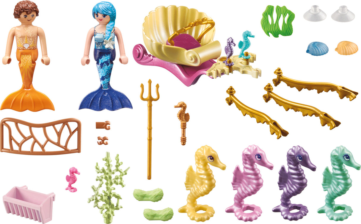 Playmobil Mermaid Seahorse Carriage