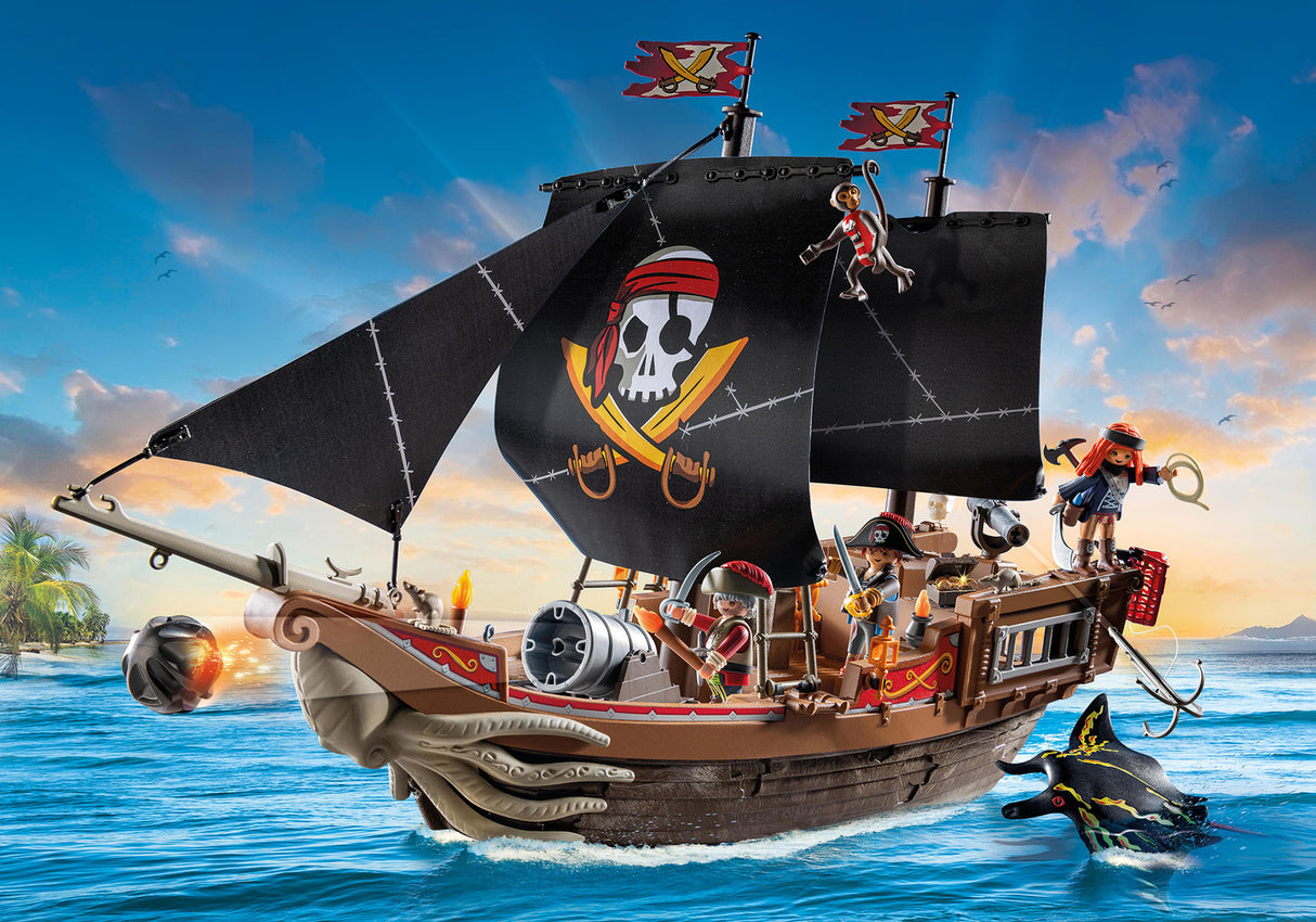 Playmobil Large Pirate Ship