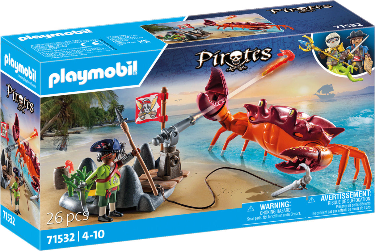Playmobil Battle against the Giant Crab