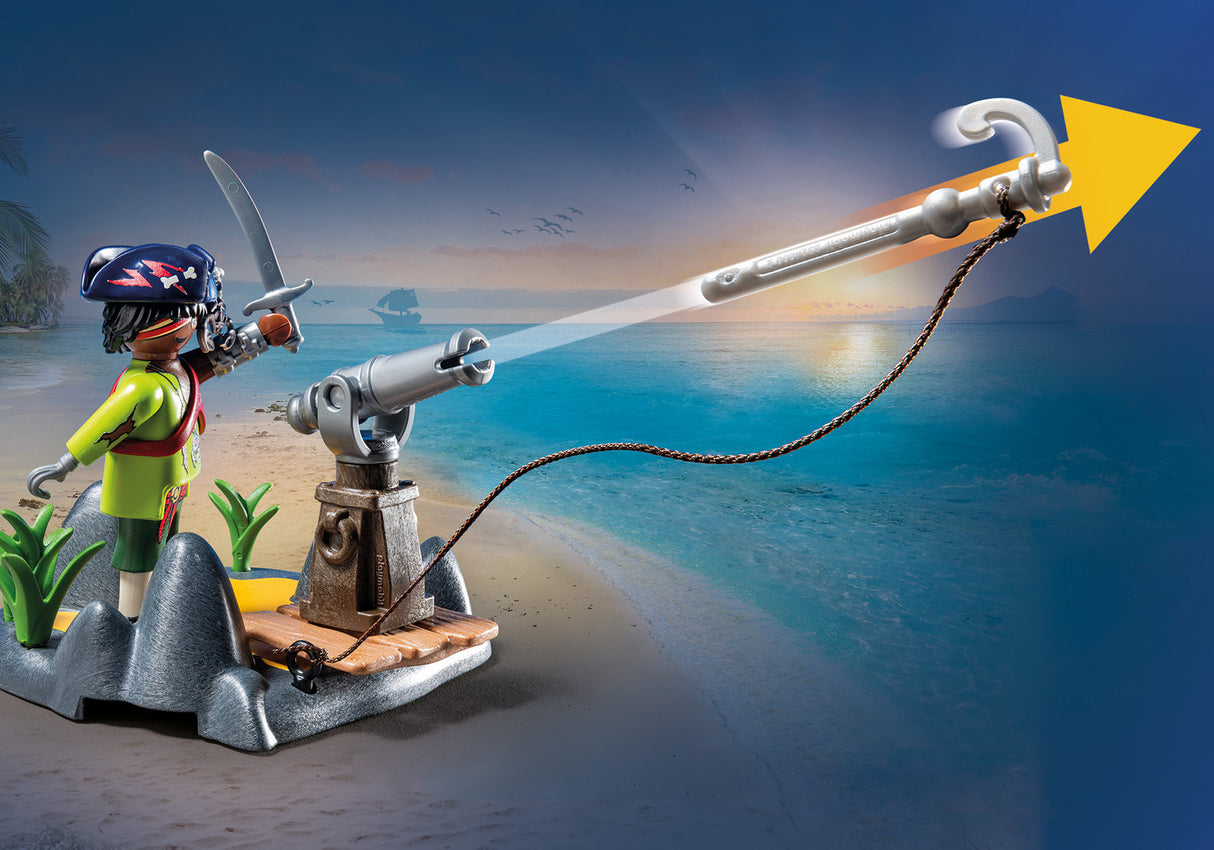 Playmobil Battle against the Giant Crab