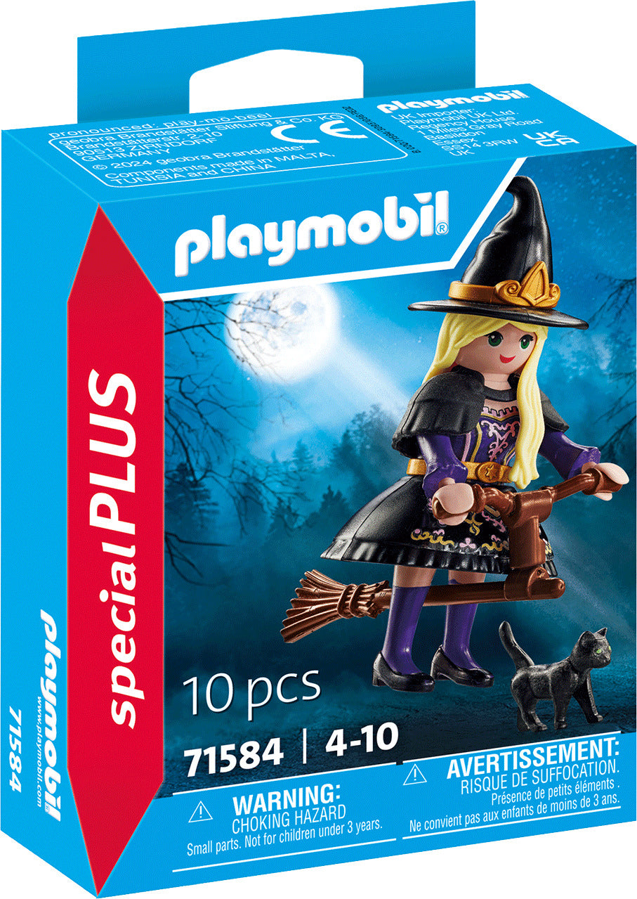 Playmobil Witch with Cat