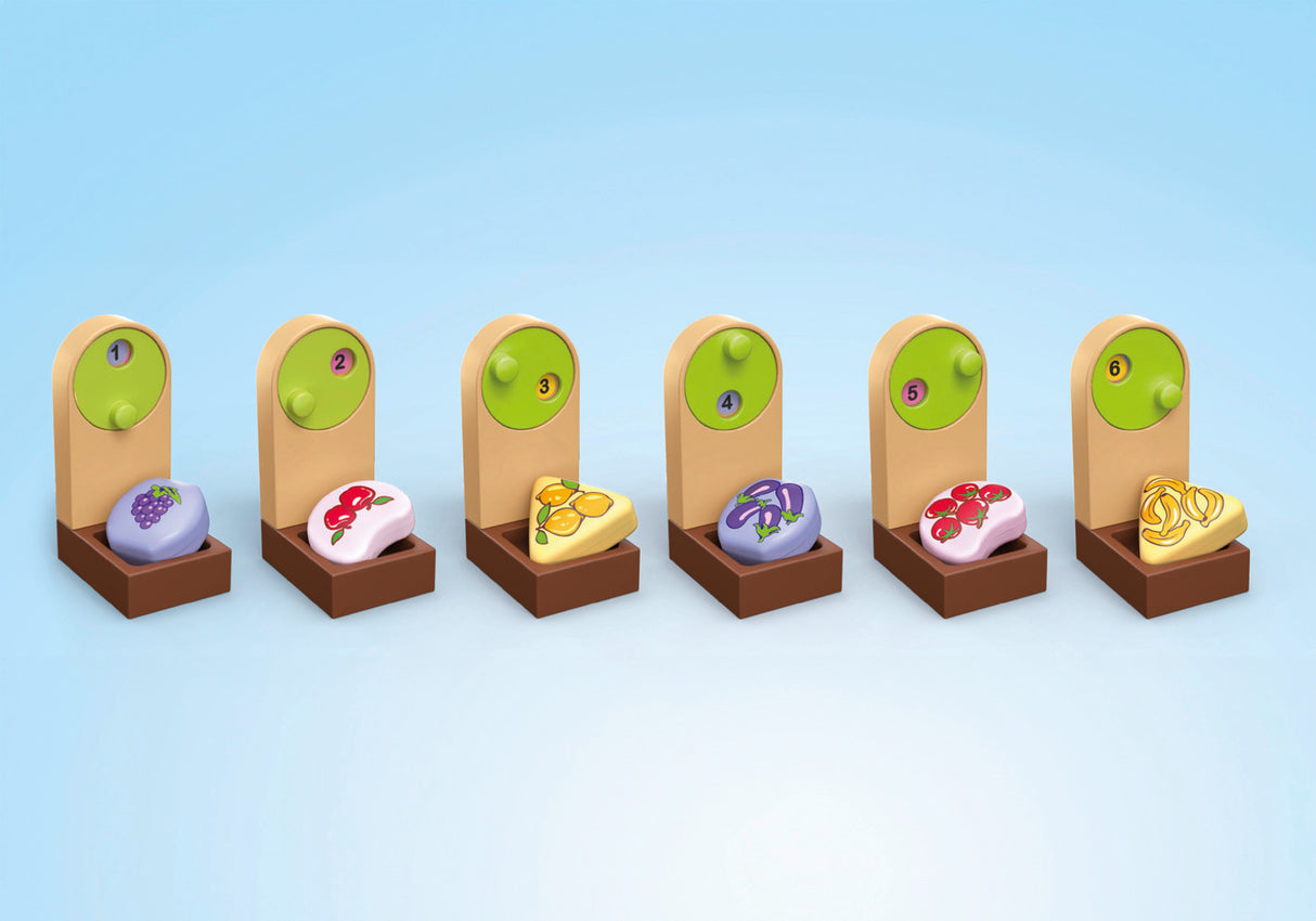 Playmobil Junior: Organic Market Stall & Forklift