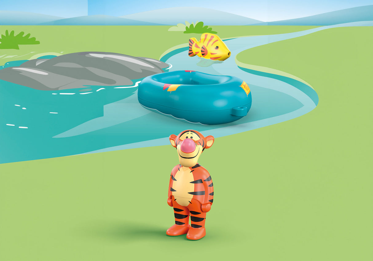 Playmobil Junior & Disney: Tigger's Rubber Boat Ride